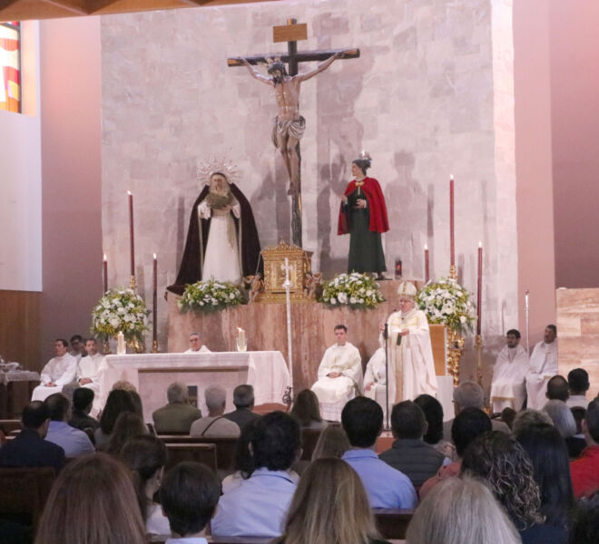 San Juan Pablo II, Misa, Monseñor Saiz Meneses, (15)