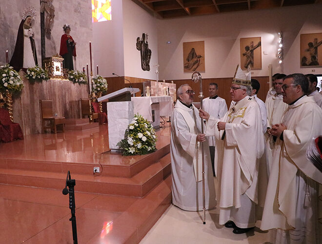 San Juan Pablo II, Misa, Monseñor Saiz Meneses, (29)