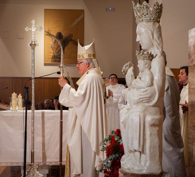 La Parroquia celebra la fiesta de San Juan Pablo II con la bendición y entronización d (4)