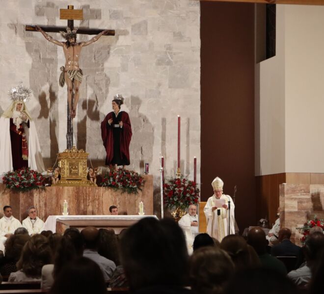 La Parroquia celebra la fiesta de San Juan Pablo II con la bendición y entronización de (21)