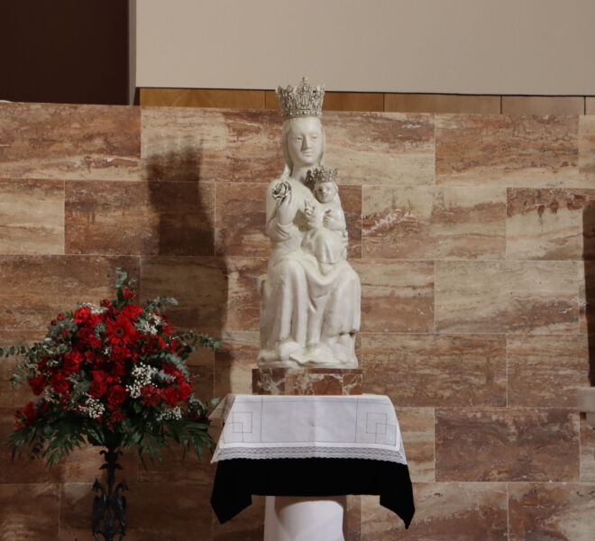 La Parroquia celebra la fiesta de San Juan Pablo II con la bendición y entronización de (36)